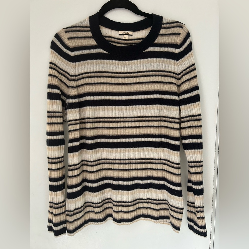 J.CREW - 100% Cashmere Crewneck Sweater